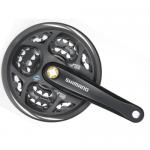 Shimano crankstel altus m311 7/8v 22/32/42t -5mm verdiept