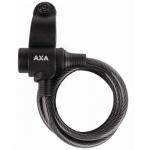 Axa rigid kabelslot 150x8mm zwart met houder