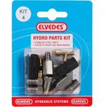 Elvedes reparatie kit 4 tbv rvs remslang