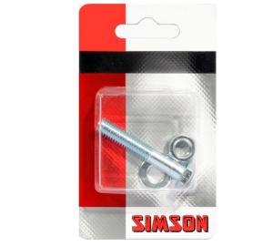 Simson 021802 zadelklembout 8x45mm 143408