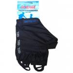 Mirage lycra handschoen maat m gel zwart korte vinger blister