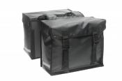 New looxs 030l.501 dubbele tas bisonyl zwart 39x33x18 cm 46l