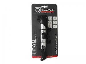 Cycle tech mini pomp leon dv/sv/av 23 cm met houder blister 1304430