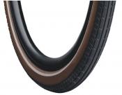 Deli tire buitenband 24x2.125 (57-507) zwart/bruin reflectie sa238